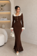 Robe femme en maille douce Robe Lux Maison Vera - vue 4