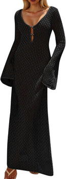 Robe maille blanc