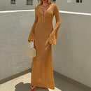 Robe maille blanc