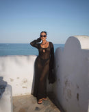 Robe maille blanc
