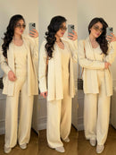 Ensemble femme 3 pièces écru Maison Vera