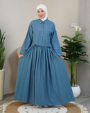 Ensemble femme modeste chemise et jupe longue Maison Vera - photo supplémentaire 1
