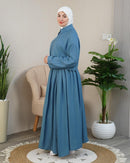 Ensemble femme modeste chemise et jupe longue Maison Vera - photo supplémentaire 3