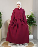 Ensemble femme modeste chemise et jupe longue Maison Vera - photo supplémentaire 6