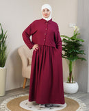 Ensemble femme modeste chemise et jupe longue Maison Vera - photo supplémentaire 7