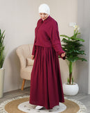 Ensemble femme modeste chemise et jupe longue Maison Vera - photo supplémentaire 9