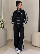 Ensemble sport femme noir Maison Vera