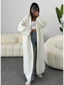 Kimono long femme Maison Vera blanc