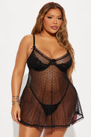 Nuisette Leave You Breathless – Noir – Vue 4