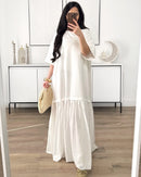 Robe Elisa longue ample Maison Vera - photo 7